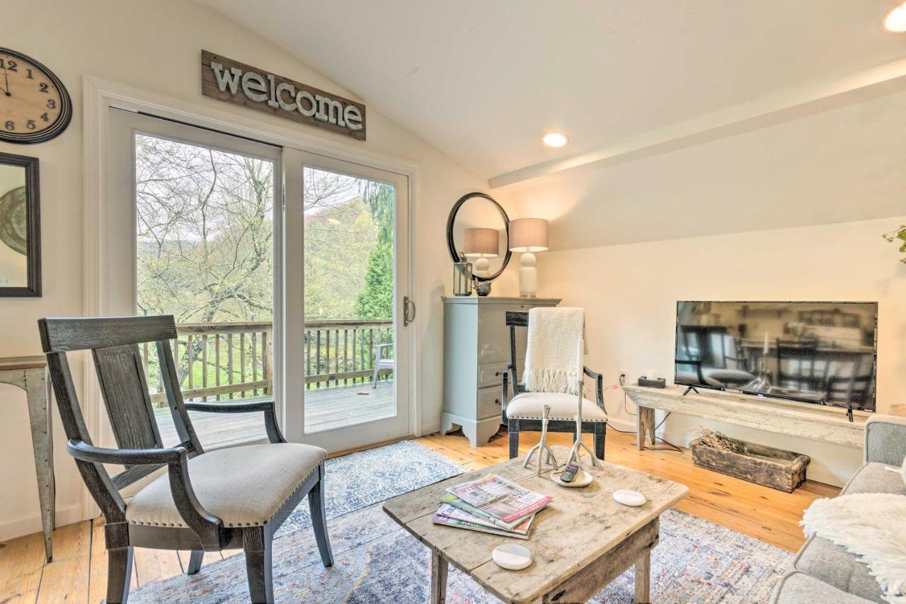Modern Farmhouse Duplex By Stream, 4 Mi To Boone! Blowing Rock Luaran gambar