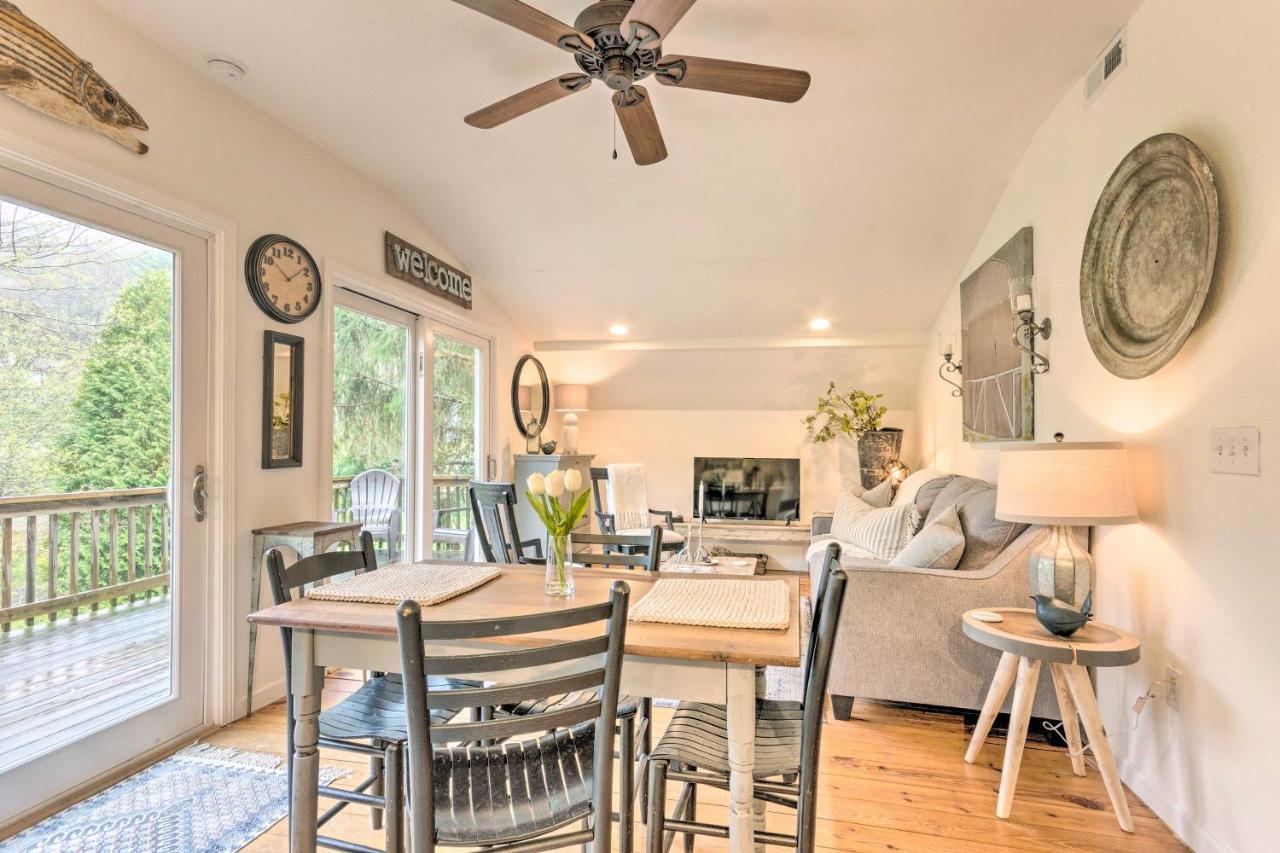 Modern Farmhouse Duplex By Stream, 4 Mi To Boone! Blowing Rock Luaran gambar