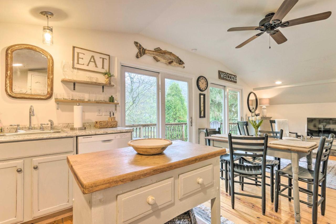 Modern Farmhouse Duplex By Stream, 4 Mi To Boone! Blowing Rock Luaran gambar